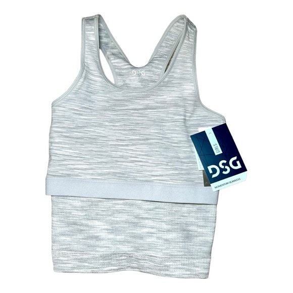 NWT DSG Girls' Momentum Seamless Bra Tank Top - Picture 8 of 11
